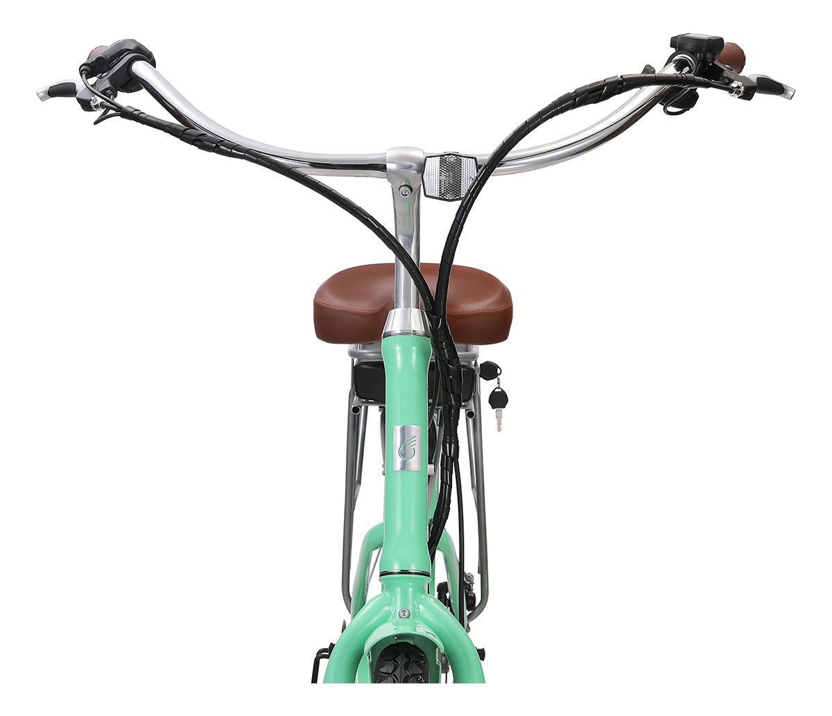 sixthreezero EVRYjourney Women's 26" 500W 7 Speed Electric Hybrid Bicycle — product view 69
