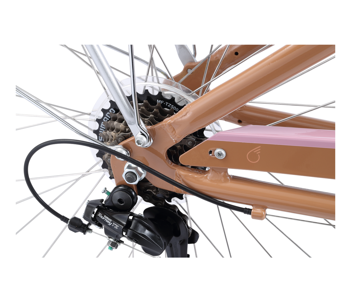 sixthreezero NEW EVRYjourney Women's 26" 7-Speed Speed Step-Through Touring Hybrid Bicycle — product view 22