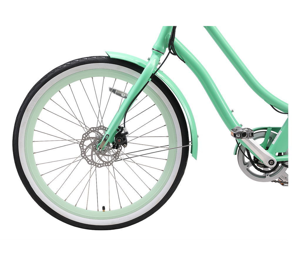 sixthreezero EVRYjourney Women's 26" 500W 7 Speed Electric Hybrid Bicycle — product view 74