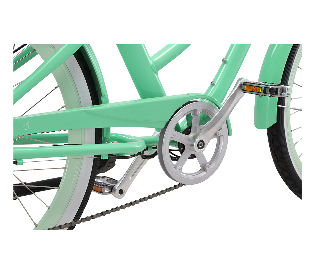 sixthreezero EVRYjourney Women's 26" 500W 7 Speed Electric Hybrid Bicycle — product view 76
