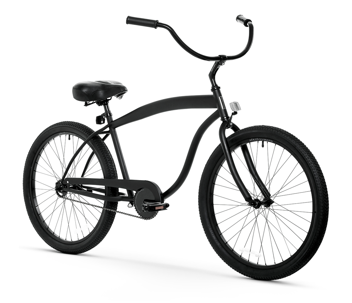 sixthreezero In The Barrel Single Speed Men's Beach Cruiser Bike — product view 2