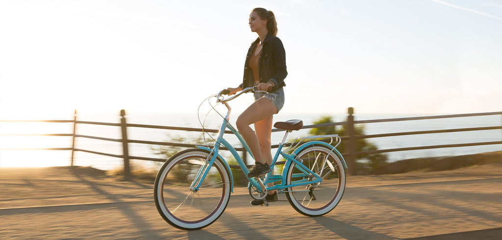 sixthreezero EVRYjourney Women's 24" 7 Speed Step-Through Touring Hybrid Bicycle — product view 17