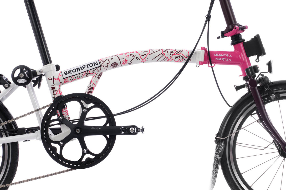 Brompton X Shantell Martin P Line - 4-speed — product view 6