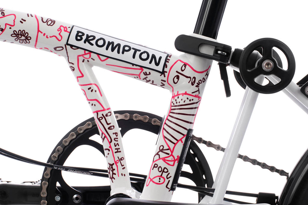 Brompton X Shantell Martin P Line - 4-speed — product view 8
