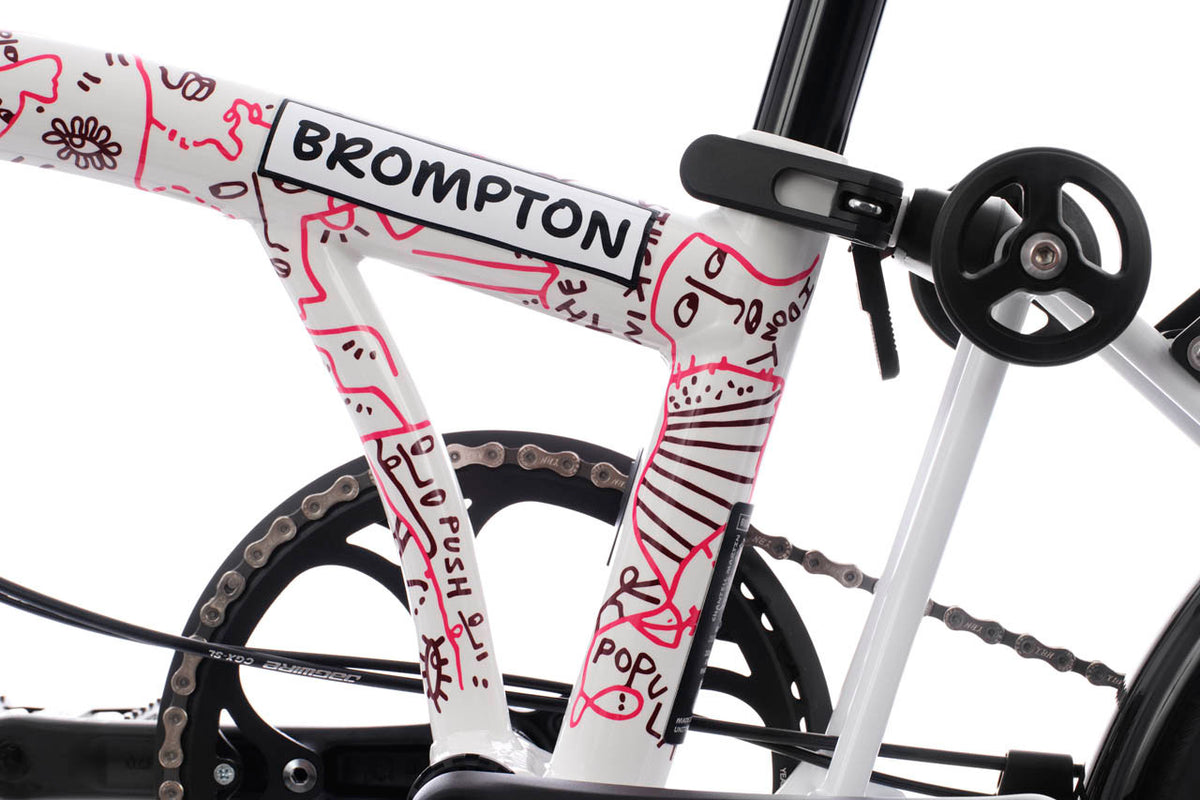 Brompton X Shantell Martin P Line - 4-speed — product view 8