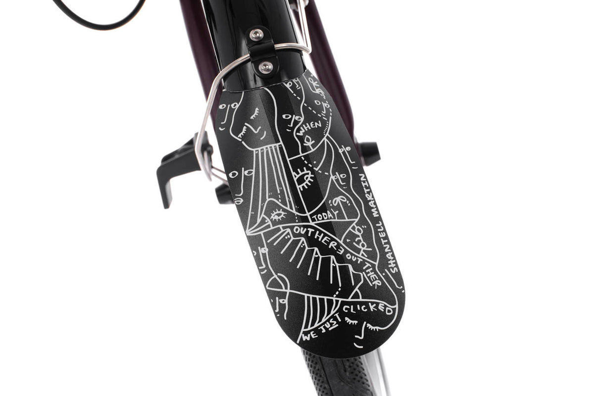 Brompton X Shantell Martin P Line - 4-speed — product view 9