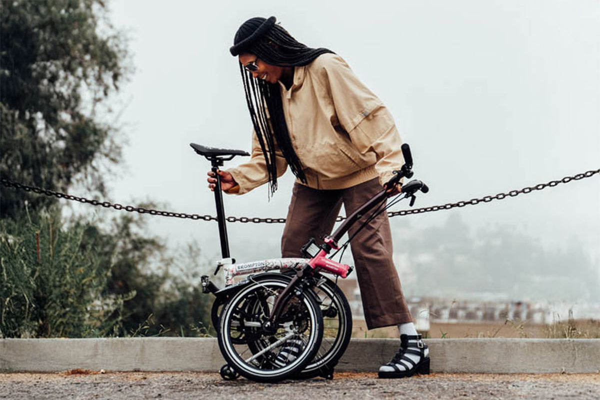 Brompton X Shantell Martin P Line - 4-speed — product view 15