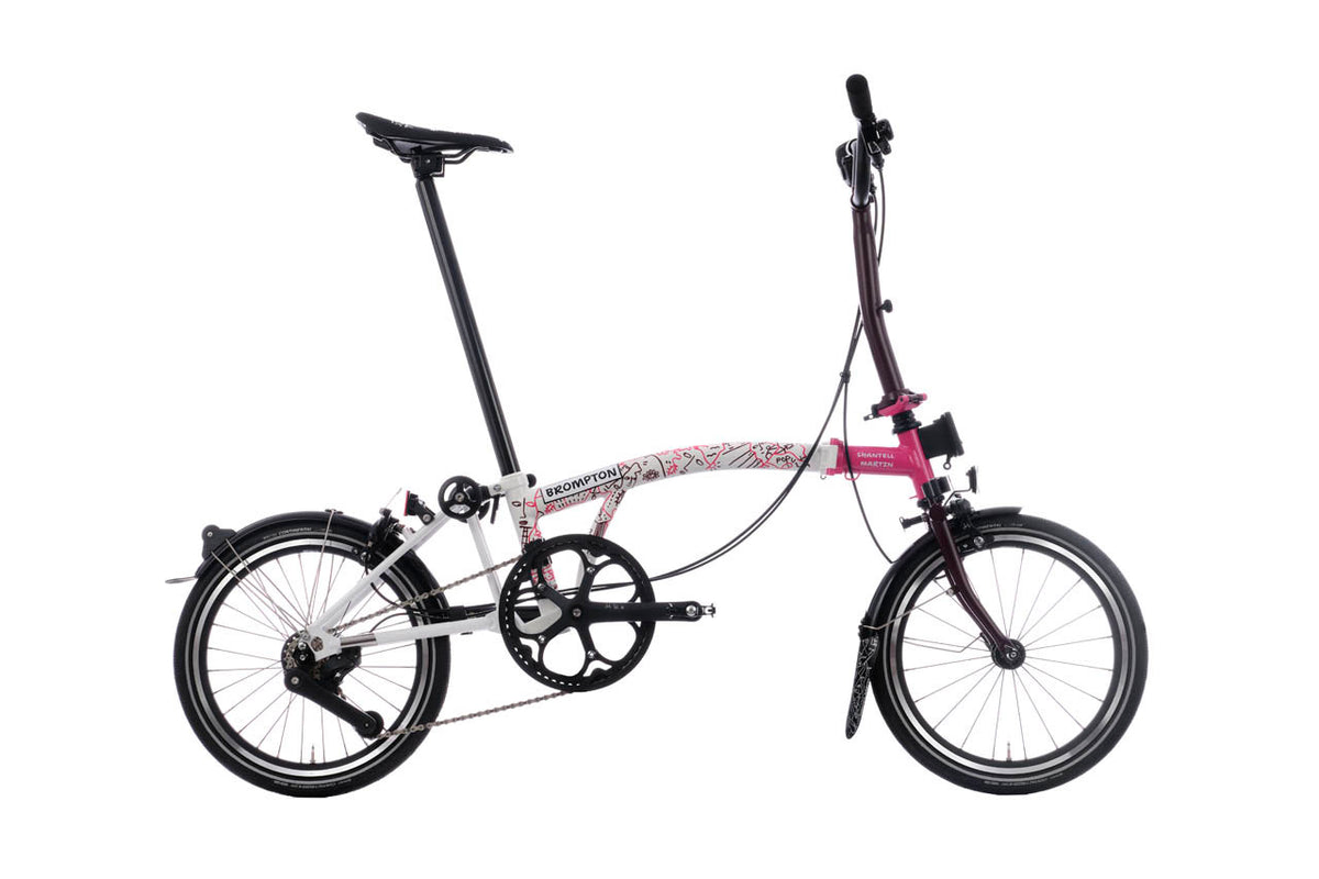 Brompton X Shantell Martin P Line - 4-speed — product view 2