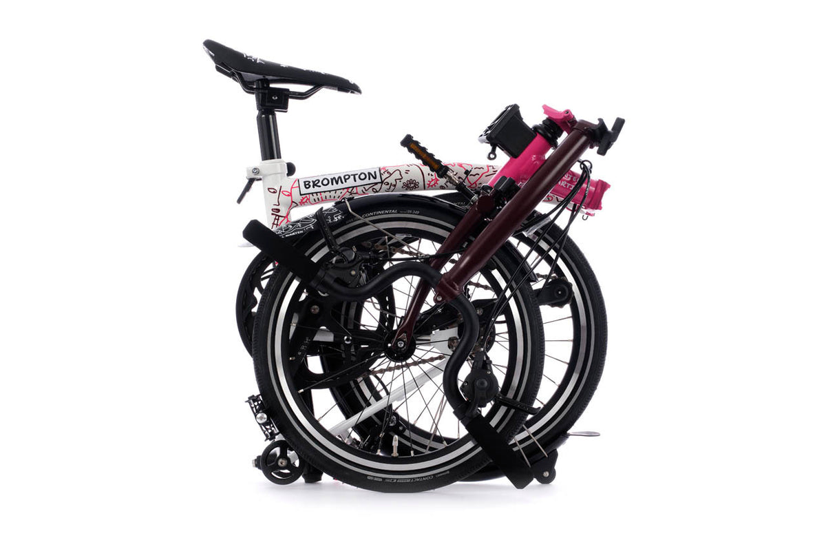 Brompton X Shantell Martin P Line - 4-speed — product view 4