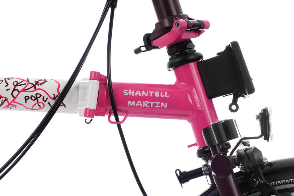Brompton X Shantell Martin P Line - 4-speed — product view 5
