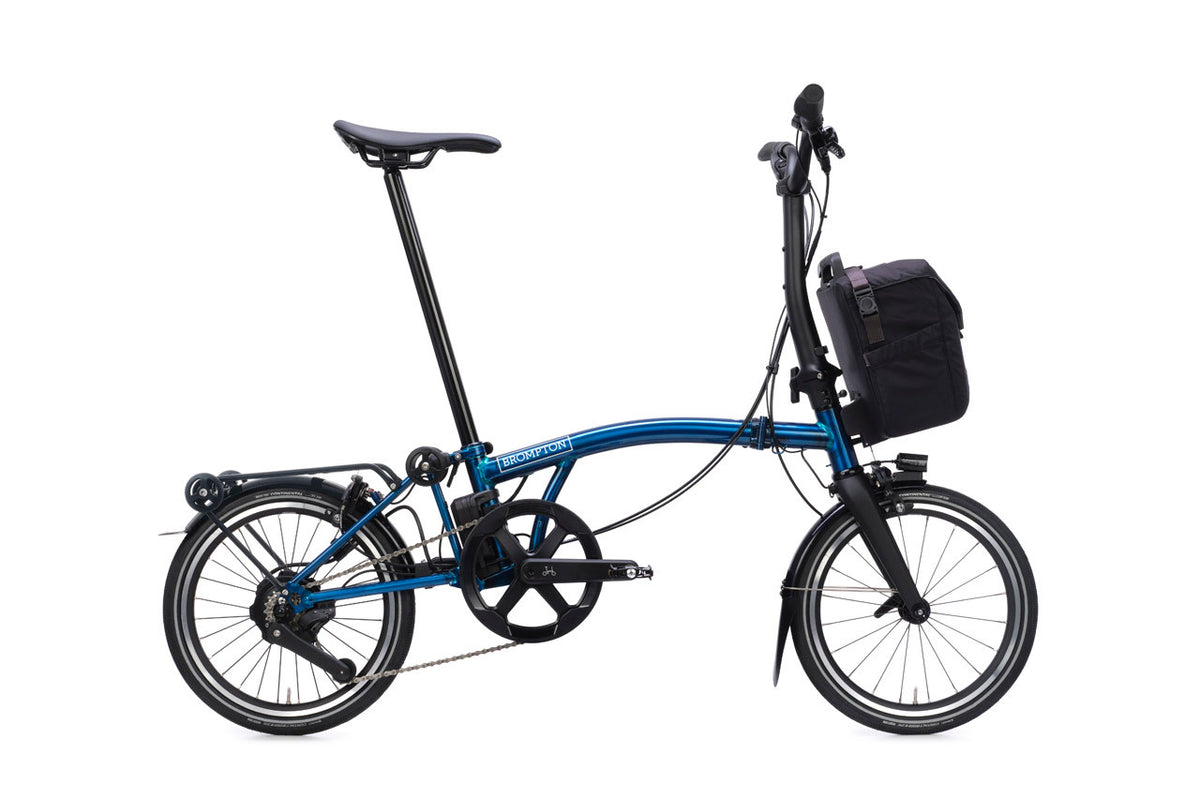 Brompton Electric P Line with SuperRoll+ - e-Motiq system - 4-speed — product view 4
