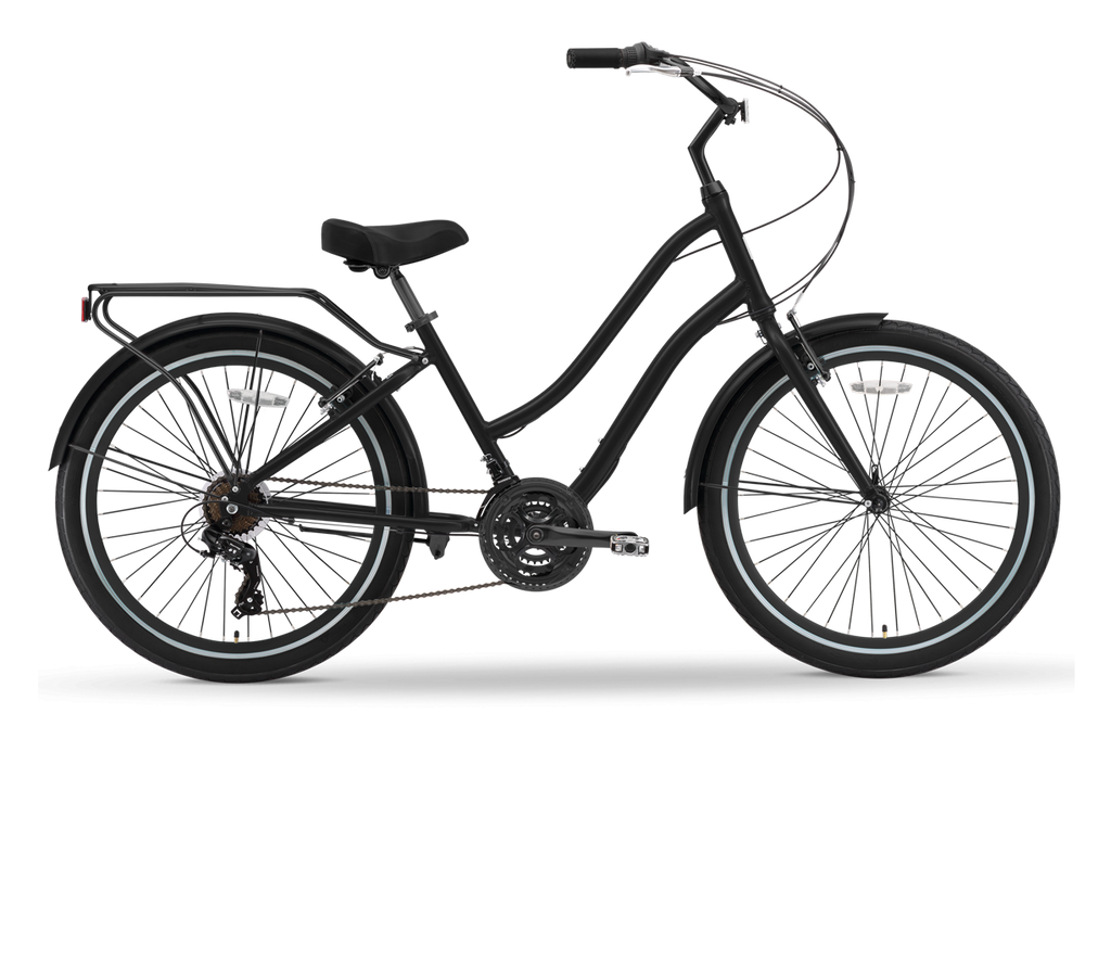 sixthreezero EVRYjourney Men's 26" 21 Speed Touring Hybrid Bicycle — product view 123