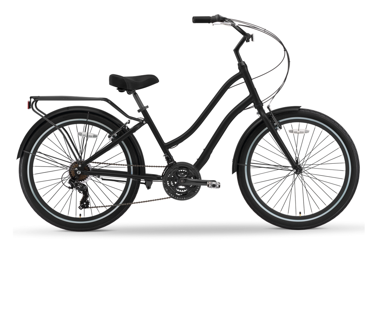 sixthreezero EVRYjourney Men's 26" 21 Speed Touring Hybrid Bicycle — product view 123