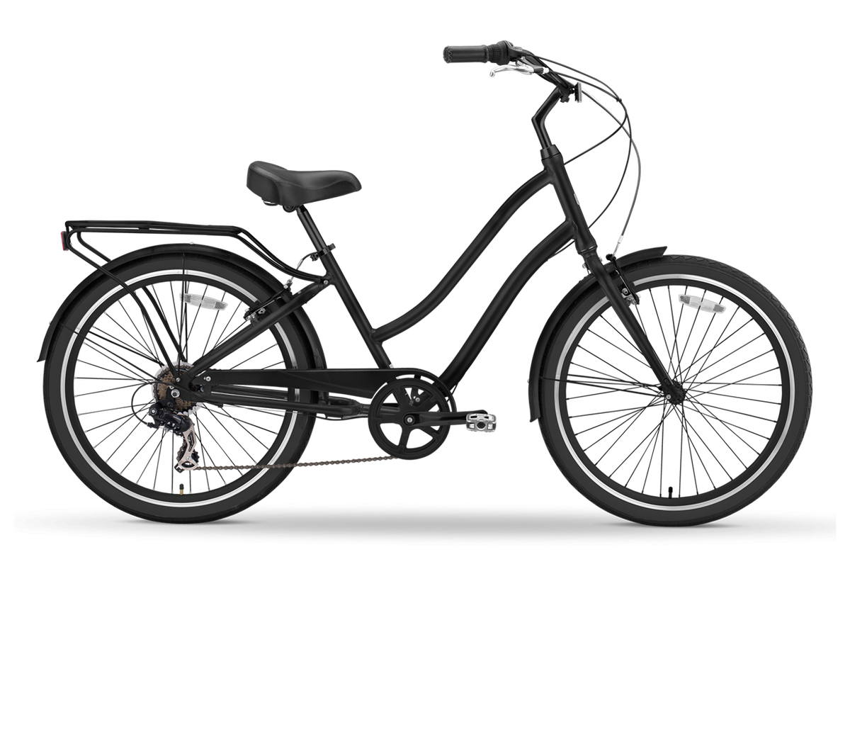 sixthreezero EVRYjourney Men's 7 Speed Touring Hybrid Bike — product view 164