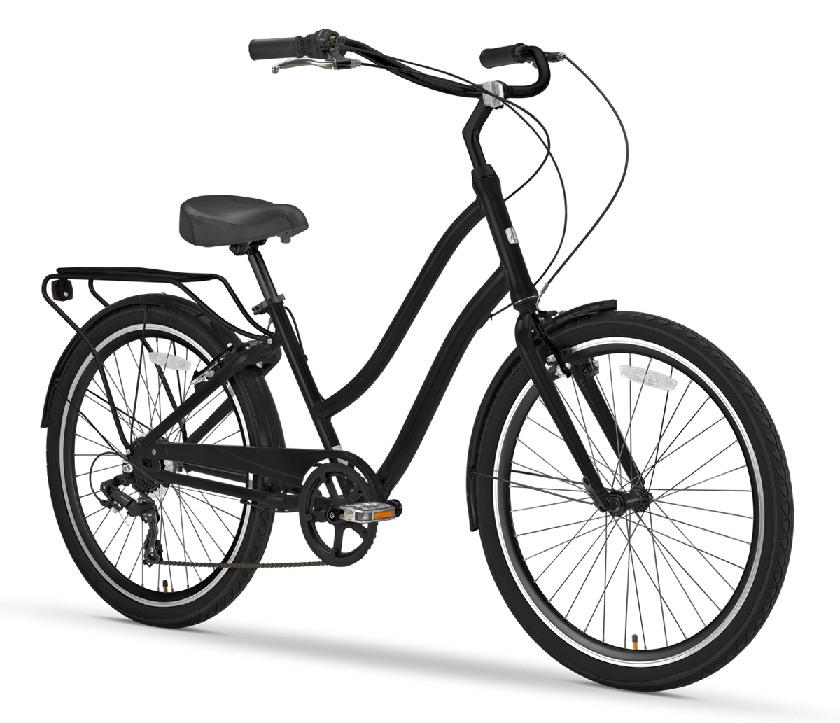 sixthreezero EVRYjourney Men's 7 Speed Touring Hybrid Bike — product view 163