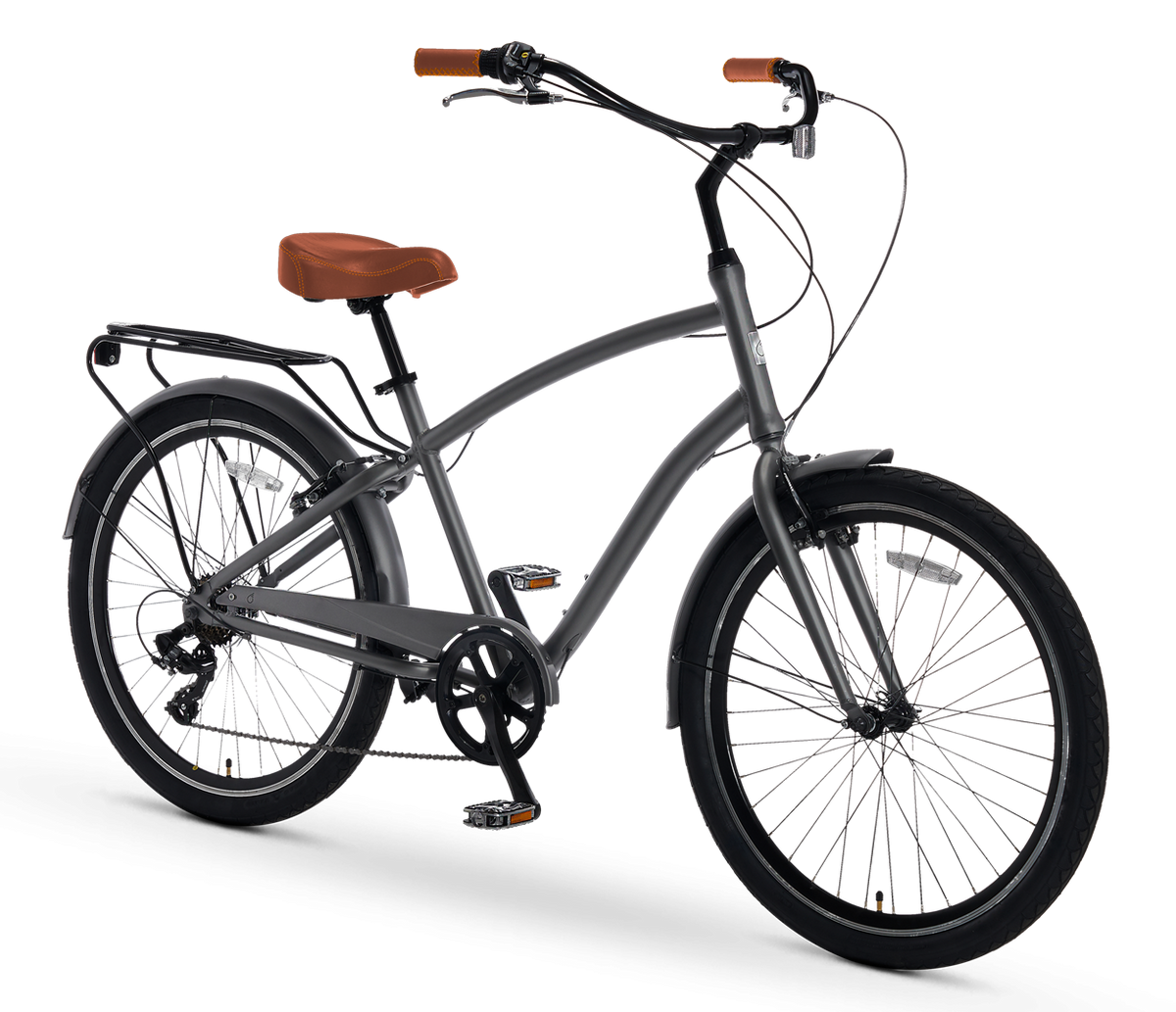 sixthreezero EVRYjourney Men's 7 Speed Touring Hybrid Bike — product view 160