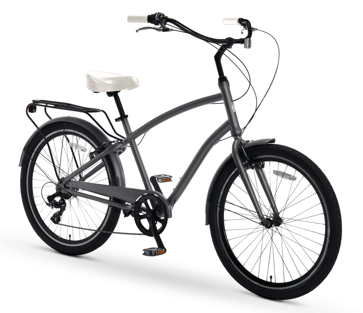 sixthreezero EVRYjourney Men's 7 Speed Touring Hybrid Bike — product view 162