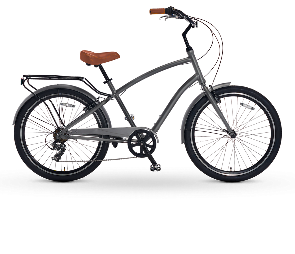 sixthreezero EVRYjourney Men's 7 Speed Touring Hybrid Bike — product view 159