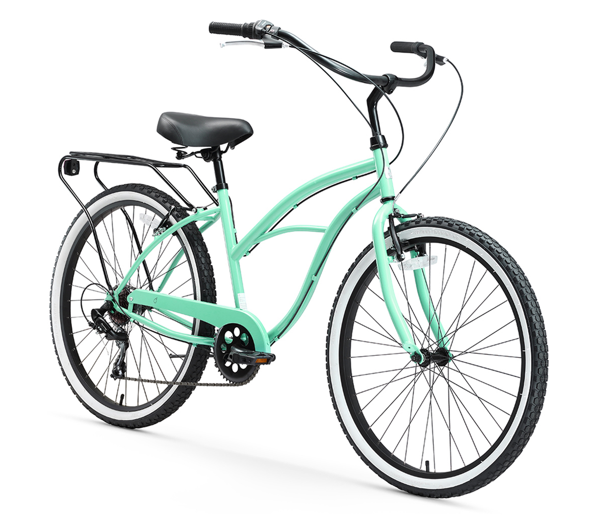 sixthreezero Around the Block Women's 26" 7 Speed Cruiser Bicycle — product view 2