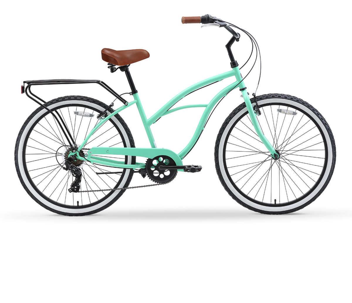 sixthreezero Around the Block Women's 26" 7 Speed Cruiser Bicycle — product view 3