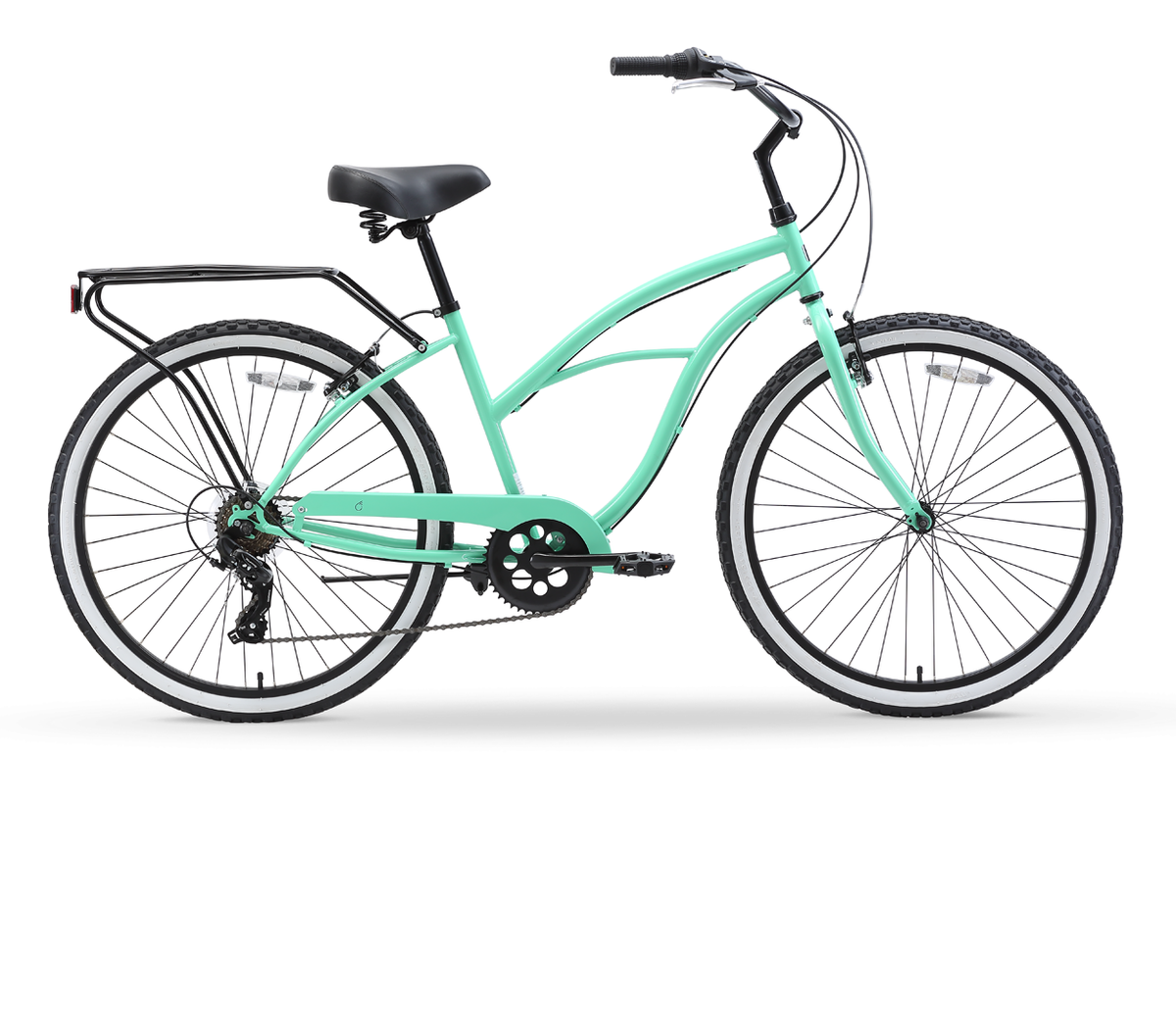sixthreezero Around the Block Women's 26" 7 Speed Cruiser Bicycle — product view 1