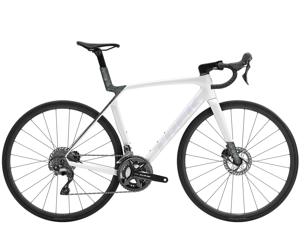 2027 Trek Madone SL 5 Gen 8 - Gloss Crystal White/Matte Deep Smoke — image 7