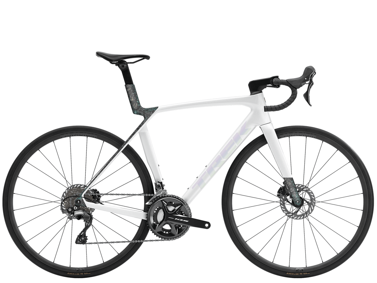 2027 Trek Madone SL 5 Gen 8 - Gloss Crystal White/Matte Deep Smoke — image 7