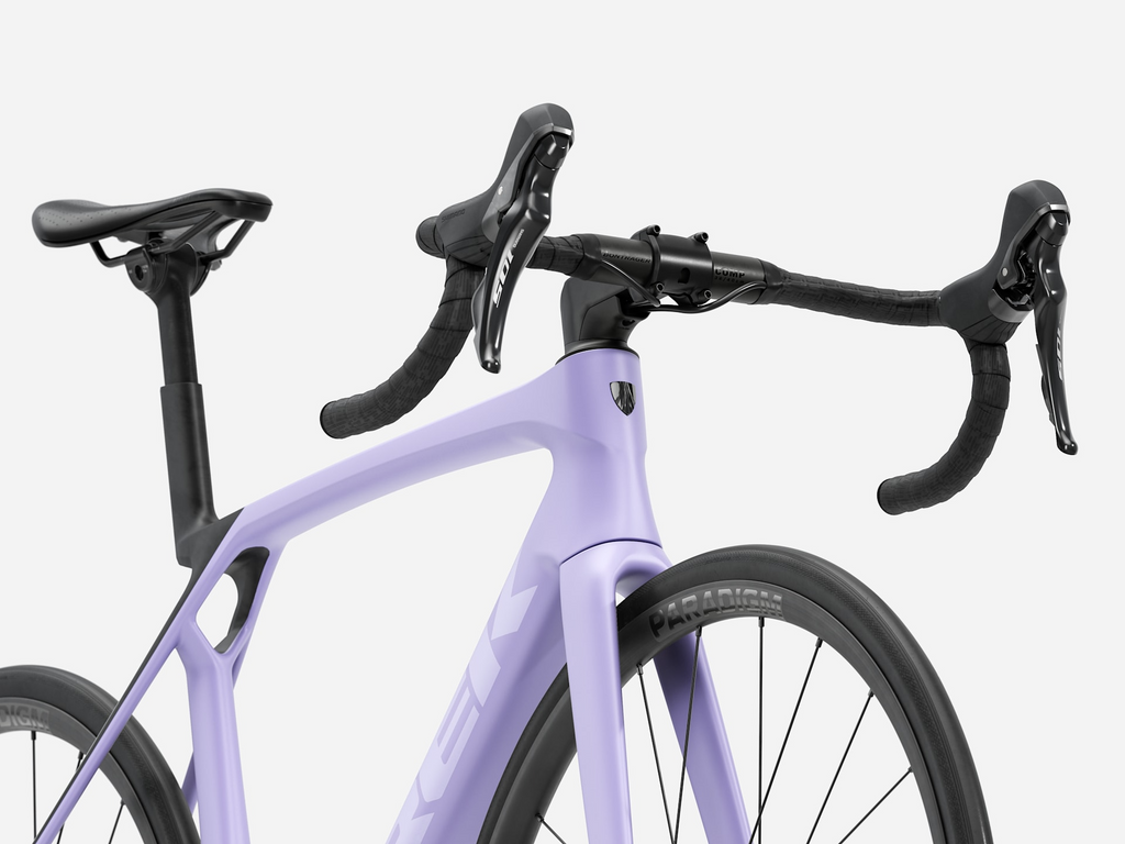 2026 Trek Madone SL 5 Gen 8 - Matte Lavender Haze/Deep Smoke — image 4