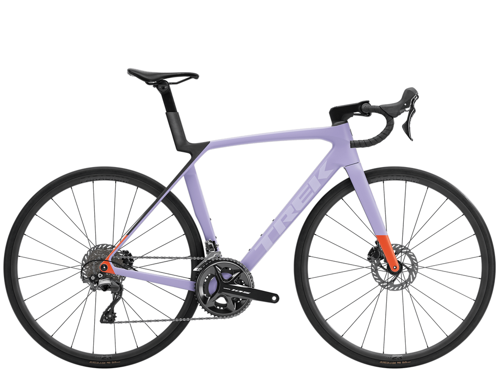 2026 Trek Madone SL 5 Gen 8 - Matte Lavender Haze/Deep Smoke — image 1