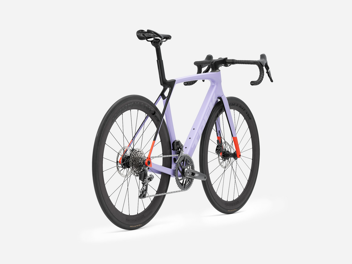 2026 Trek Madone SL 6 AXS Gen 8 - Matte Lavender Haze/Deep Smoke — image 2