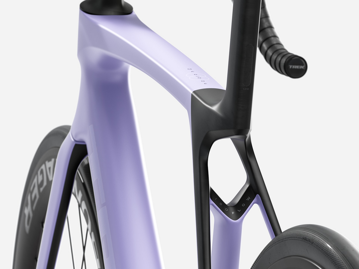 2026 Trek Madone SL 6 AXS Gen 8 - Matte Lavender Haze/Deep Smoke — image 5