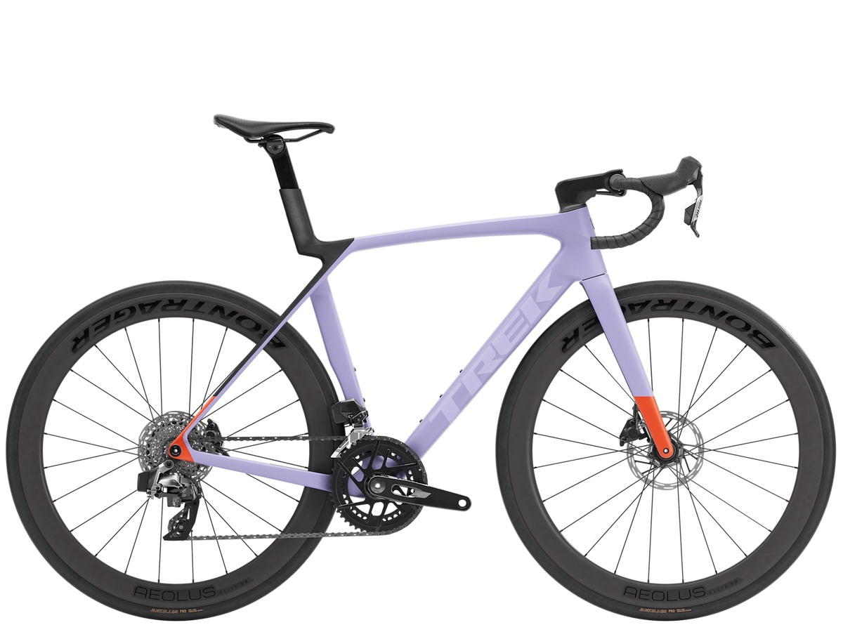 2026 Trek Madone SL 6 AXS Gen 8 - Matte Lavender Haze/Deep Smoke — image 1