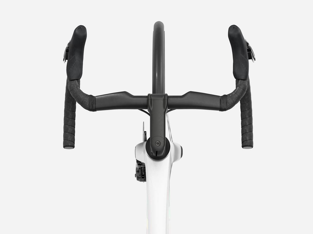 2027 Trek Madone SL 7 Gen 8 - Gloss Crystal White/Matte Deep Smoke — image 5