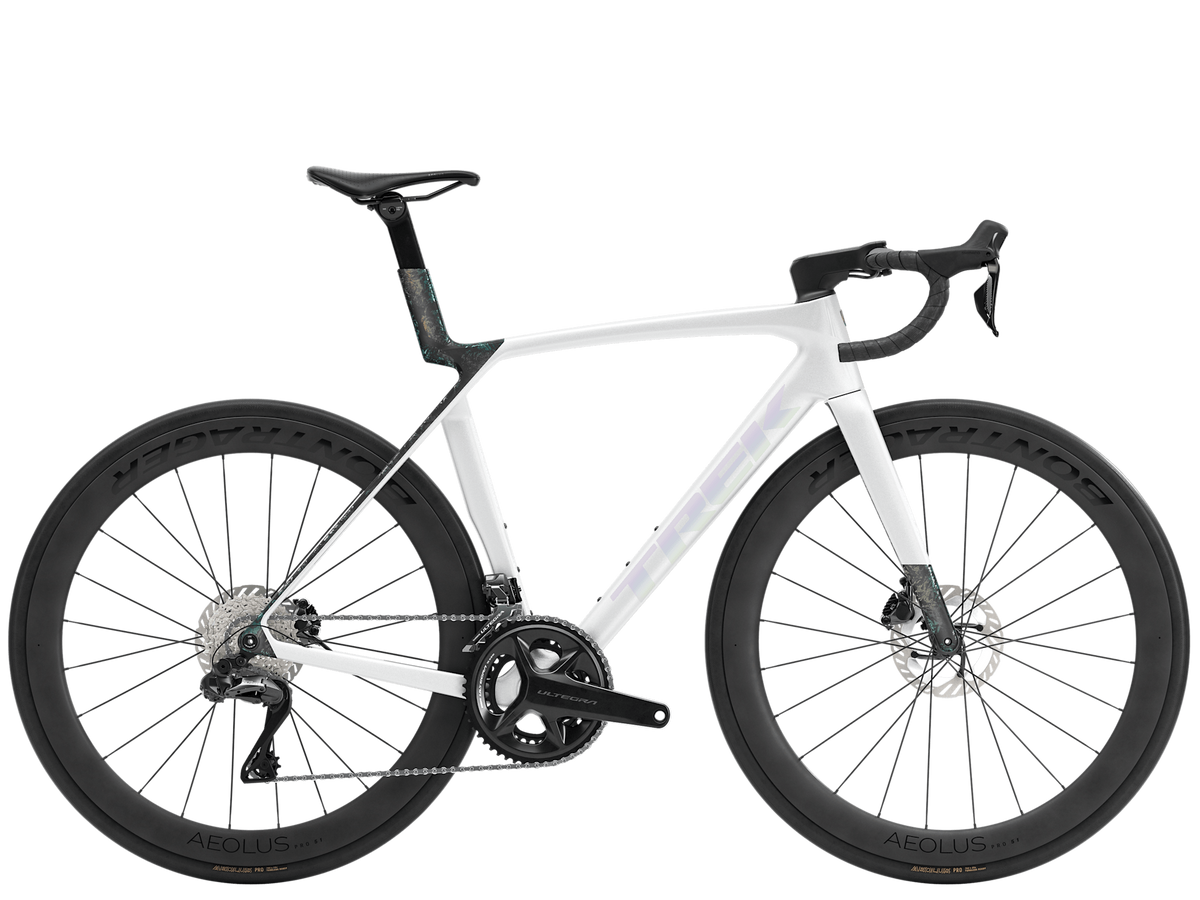 2027 Trek Madone SL 7 Gen 8 - Gloss Crystal White/Matte Deep Smoke — image 1