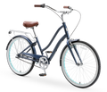 sixthreezero EVRYjourney Women's 26" 3 Speed Steel Step-Through Touring Hybrid Bicycle — product view 1