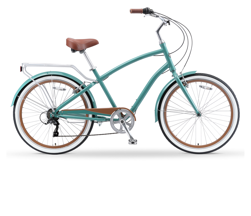 sixthreezero NEW EVRYjourney Men's 26" 7-Speed Sport Hybrid Cruiser Bicycle — product view 7