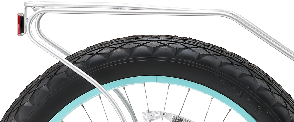 sixthreezero EVRYjourney Women's 26" FAT Tire 7-Speed Step-Through Touring Hybrid Bicycle — product view 8