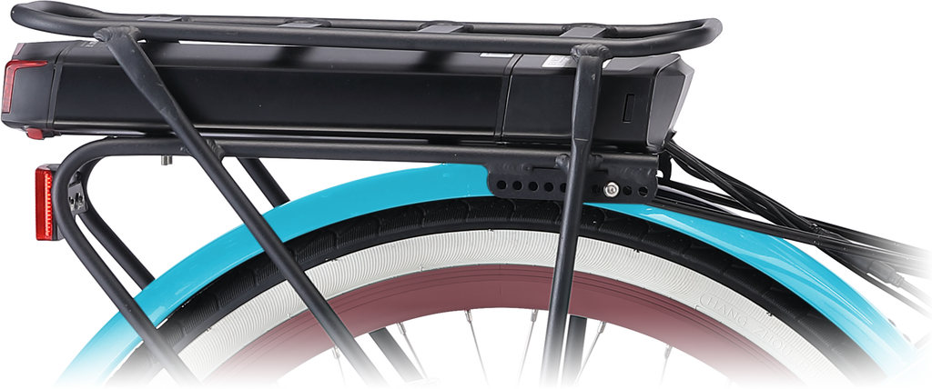 sixthreezero EVRYjourney Women's 26" 500W 7 Speed Electric Hybrid Bicycle — product view 38