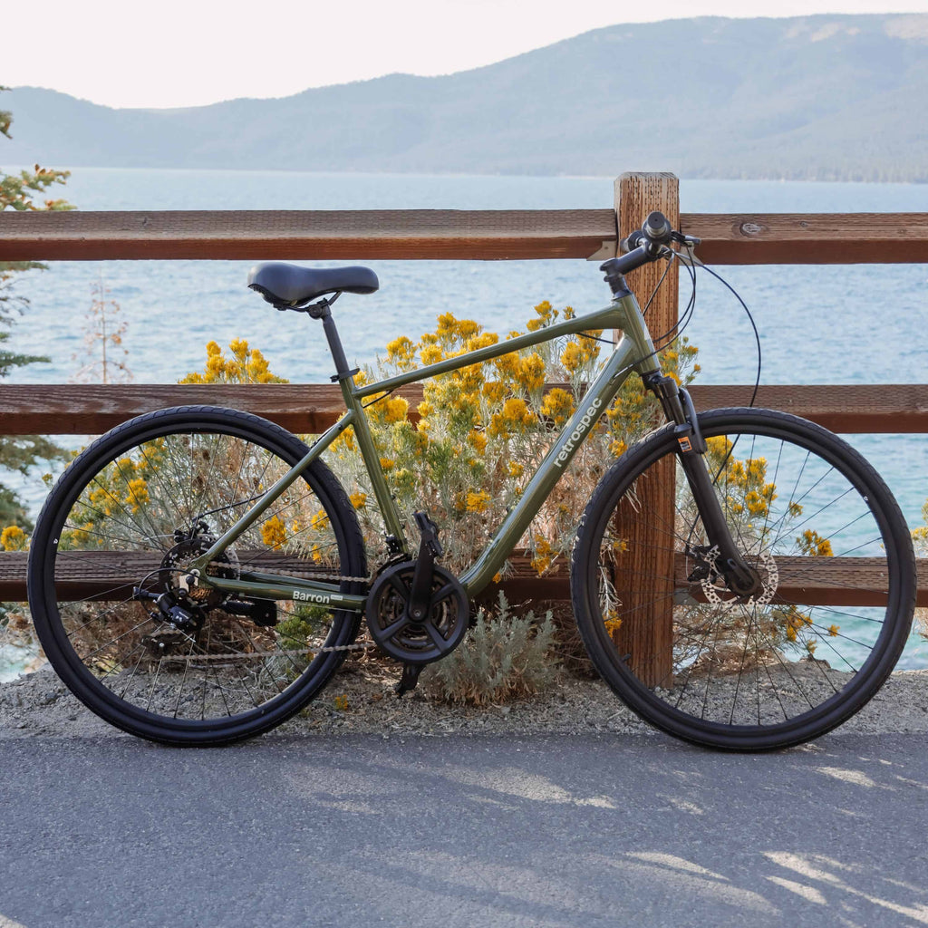 Retrospec Barron Plus Comfort Hybrid Bike - 21 Speed — product view 4