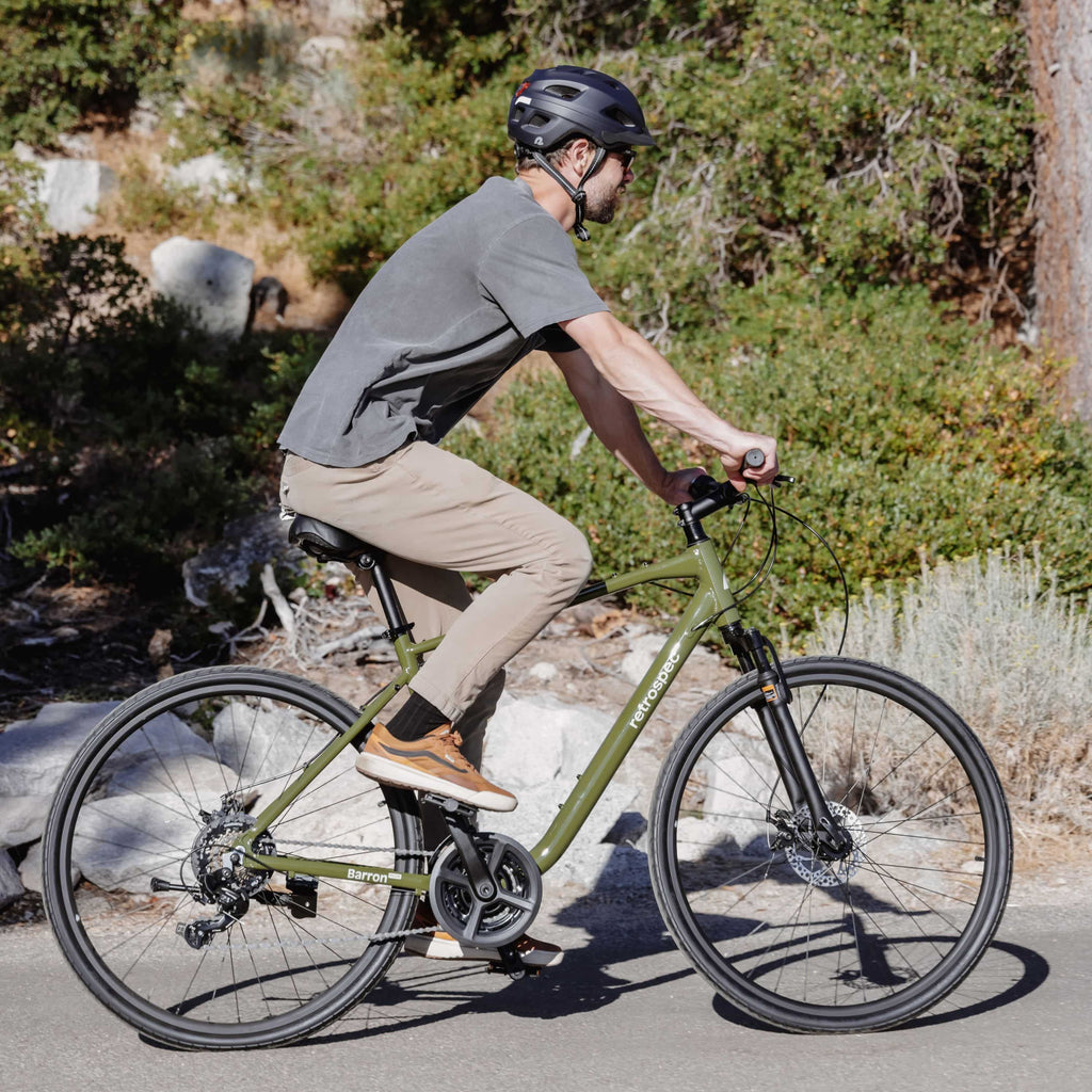Retrospec Barron Plus Comfort Hybrid Bike - 21 Speed — product view 2