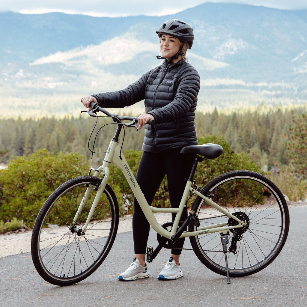 Retrospec Barron Comfort Hybrid Bike - Step Through 7 Speed — product view 2