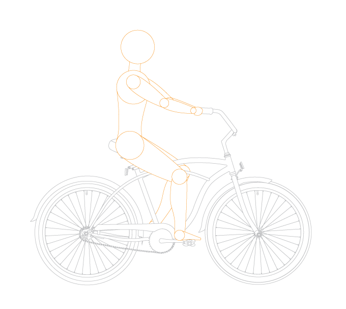 sixthreezero Around the Block Men's 26" 21 Speed Cruiser Bicycle — product view 73