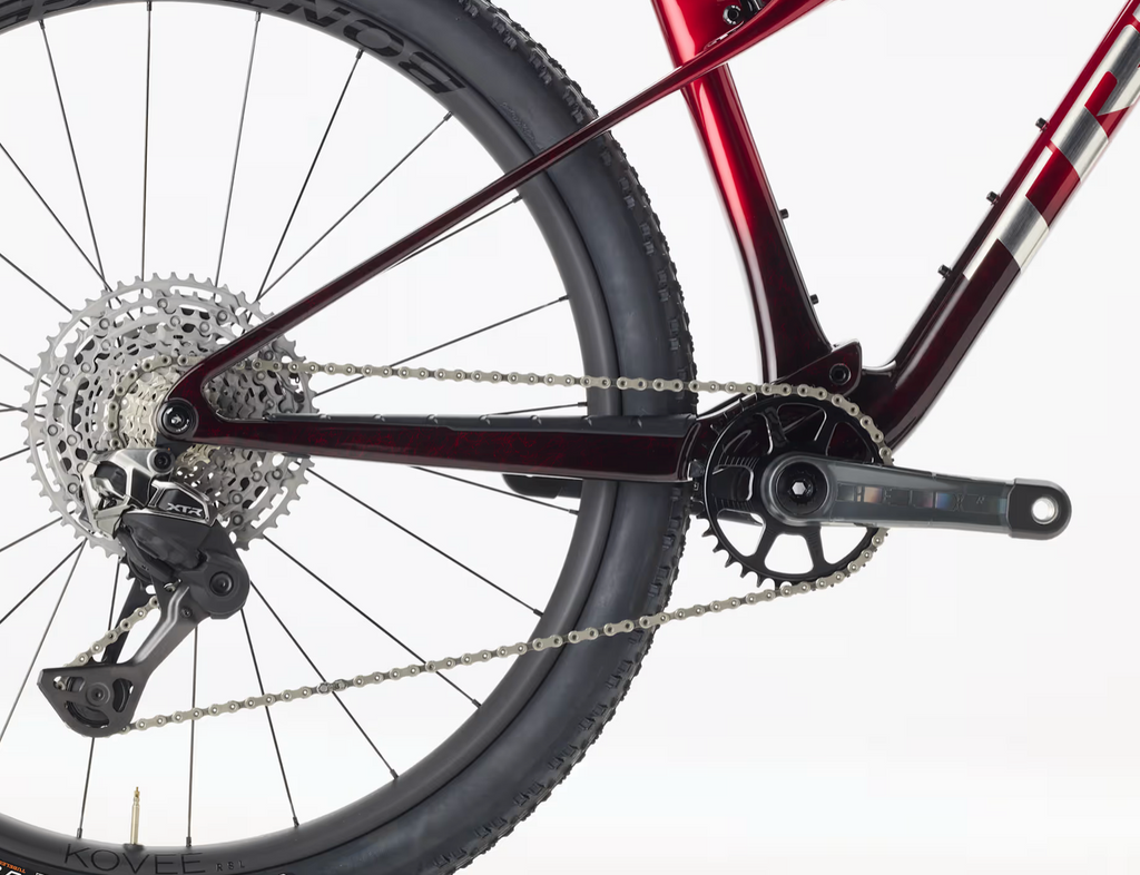 2027 Trek Supercaliber SLR 9.9 XTR Di2 Gen 2- Red Smoke Drizzle — image 6