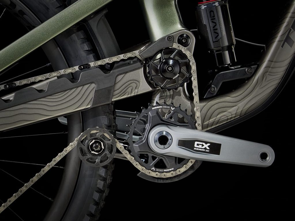 2024 Trek Slash 9.8 GX AXS T-Type Gen 6 - Lichen Green — image 4