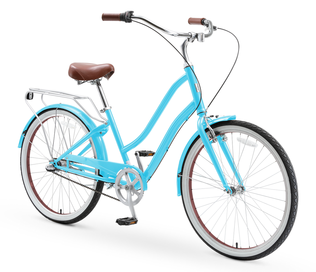 sixthreezero EVRYjourney Women's 26" 3 Speed Steel Step-Through Touring Hybrid Bicycle — product view 14