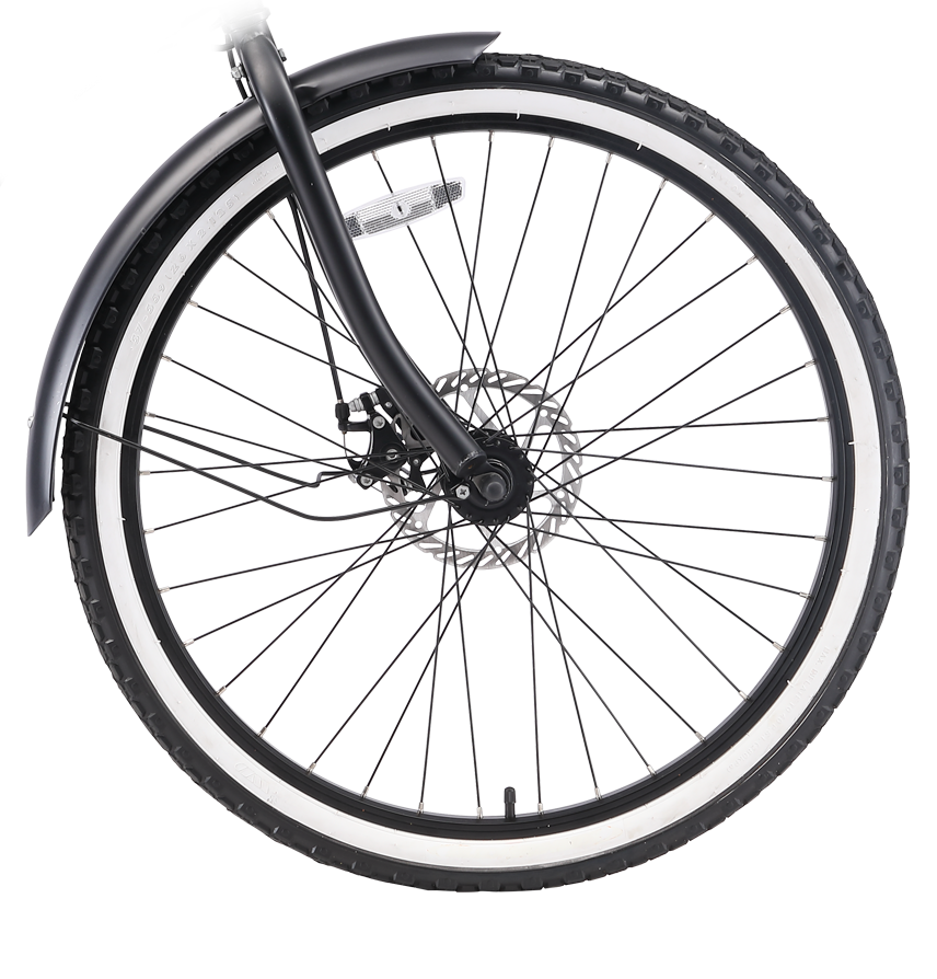 sixthreezero Around the Block Men's 26" 500W 7 Speed Electric Beach Cruiser Bicycle — product view 16
