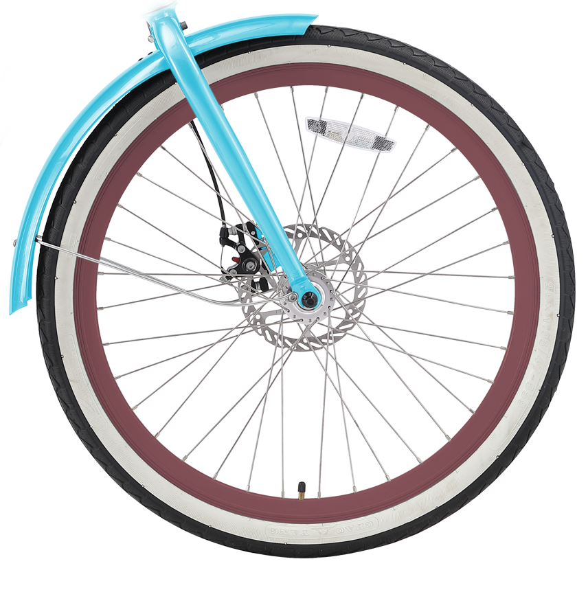 sixthreezero EVRYjourney Women's 26" 500W 7 Speed Electric Hybrid Bicycle — product view 39