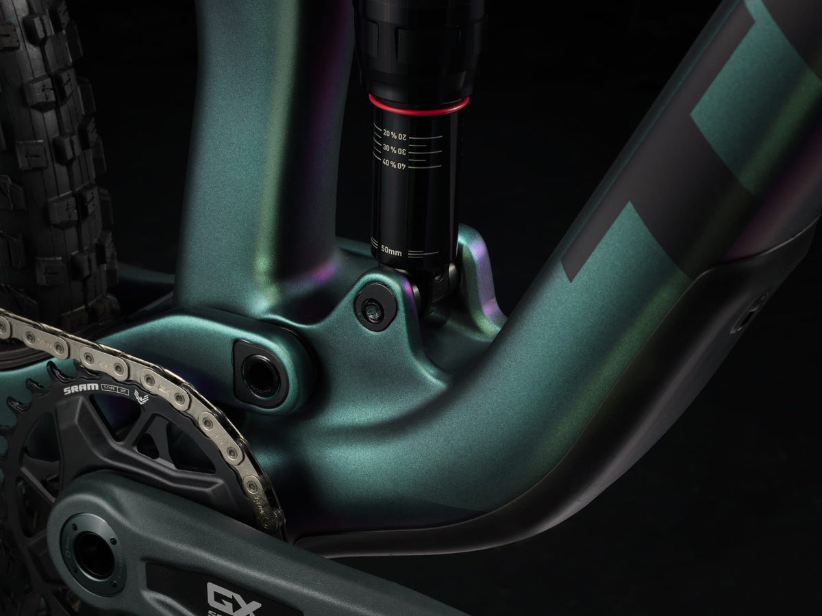 2024 Trek Top Fuel 9.8 GX AXS T-Type - Matte Emerald Iris — image 18
