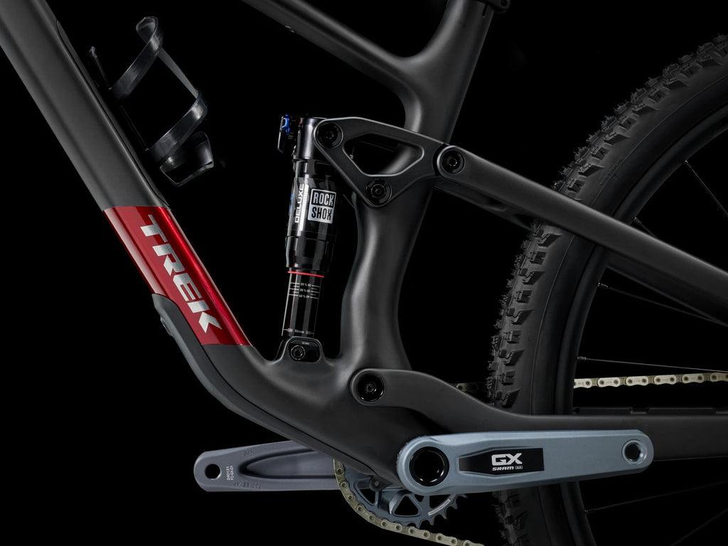 2025 Trek Top Fuel 9.8 GX AXS Gen 4- Matte Dark Web — image 5