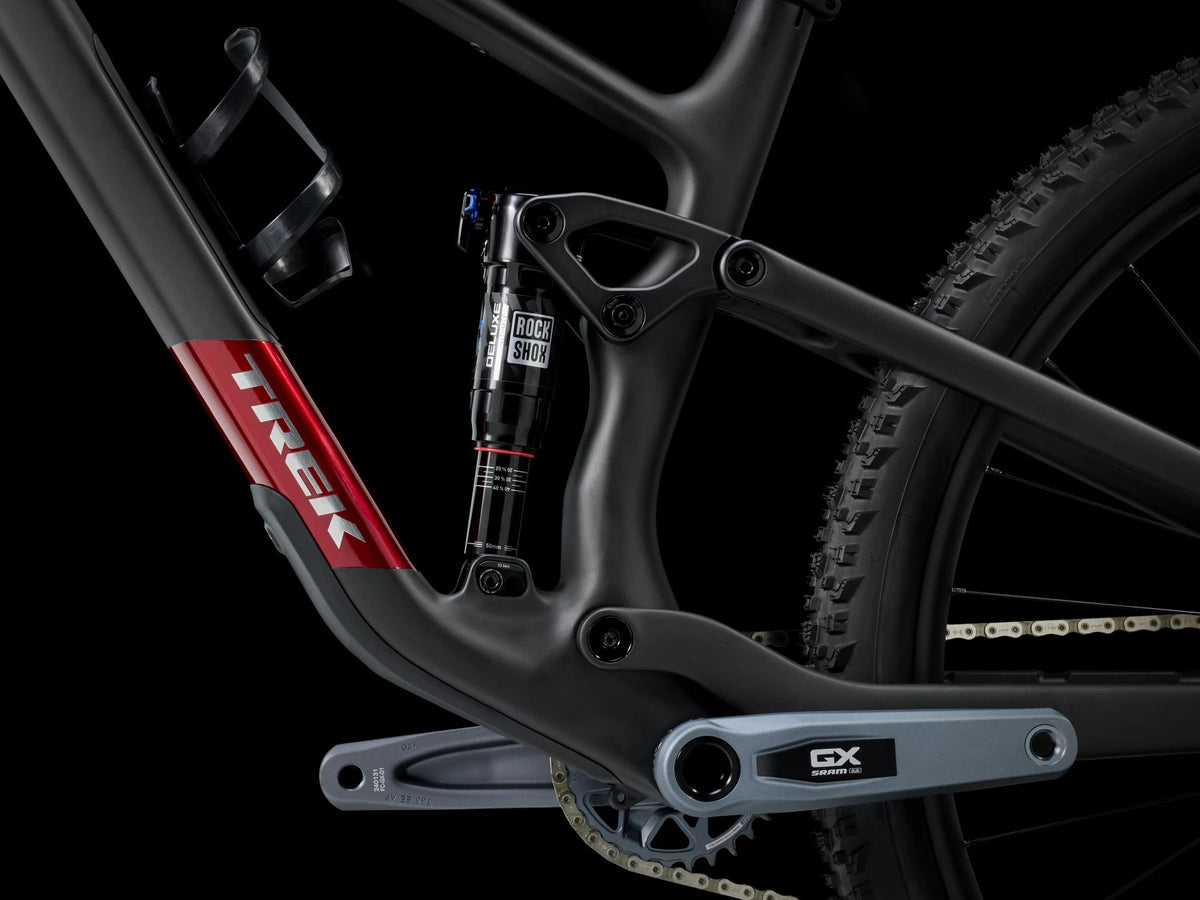 2025 Trek Top Fuel 9.8 GX AXS Gen 4- Matte Dark Web — image 5